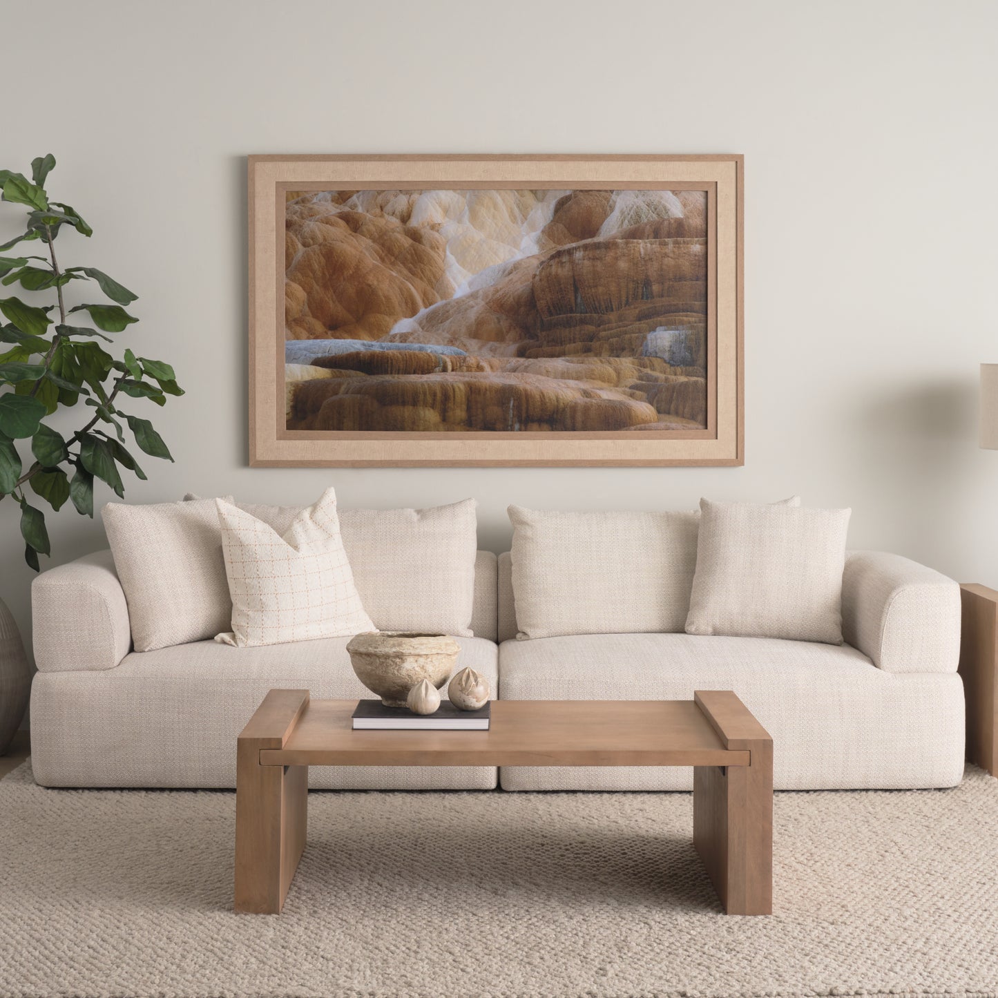 Caprie Small Beige Marble Decorative Juice Squeezer