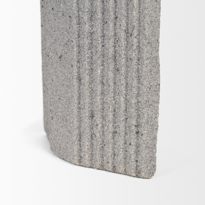 Kael Resin Textured Sandstone Decorative Object