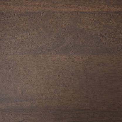 Colony Medium-Dark Brown Solid Wood Counter Stool