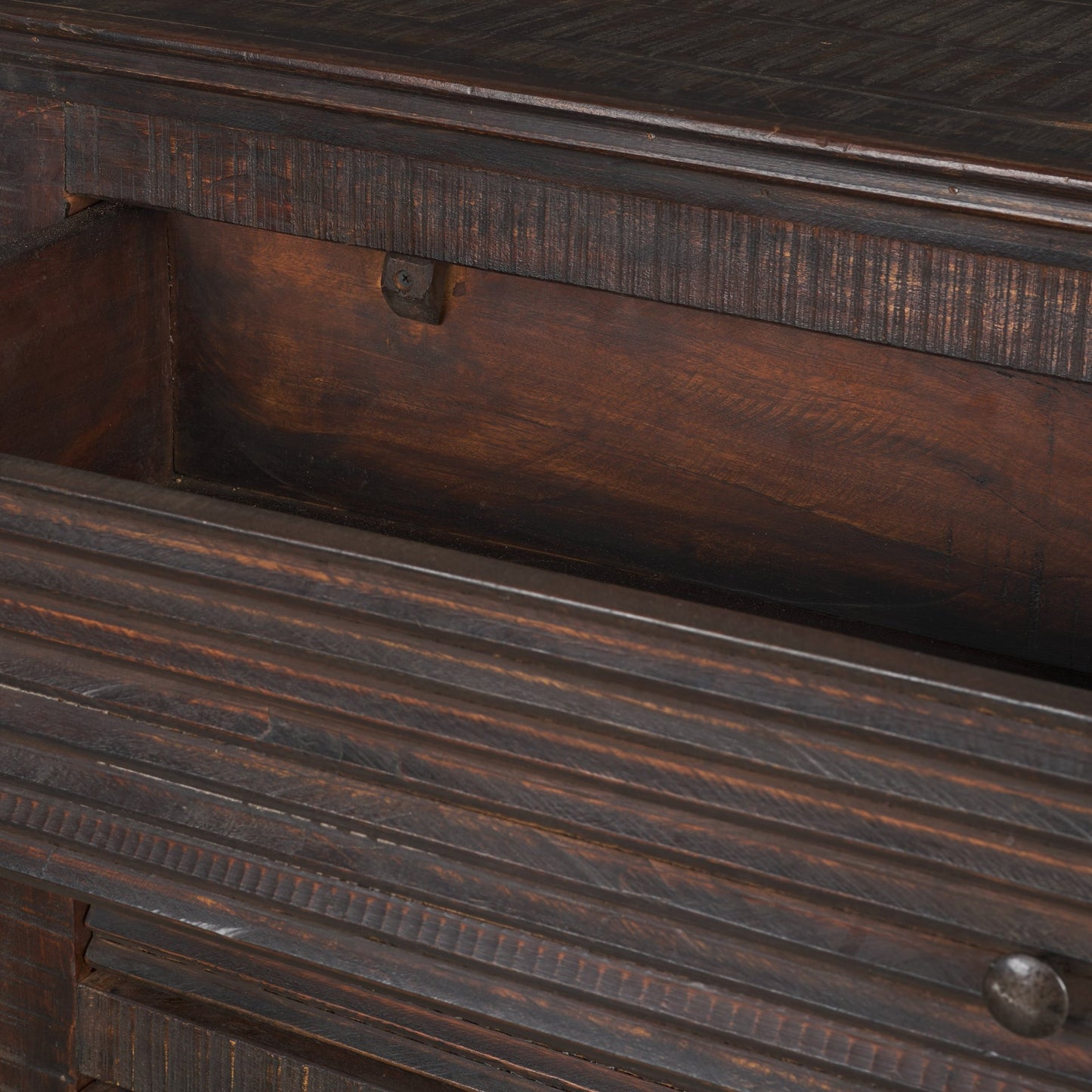 Rhett Reclaimed Wood 3 Drawer Cabinet