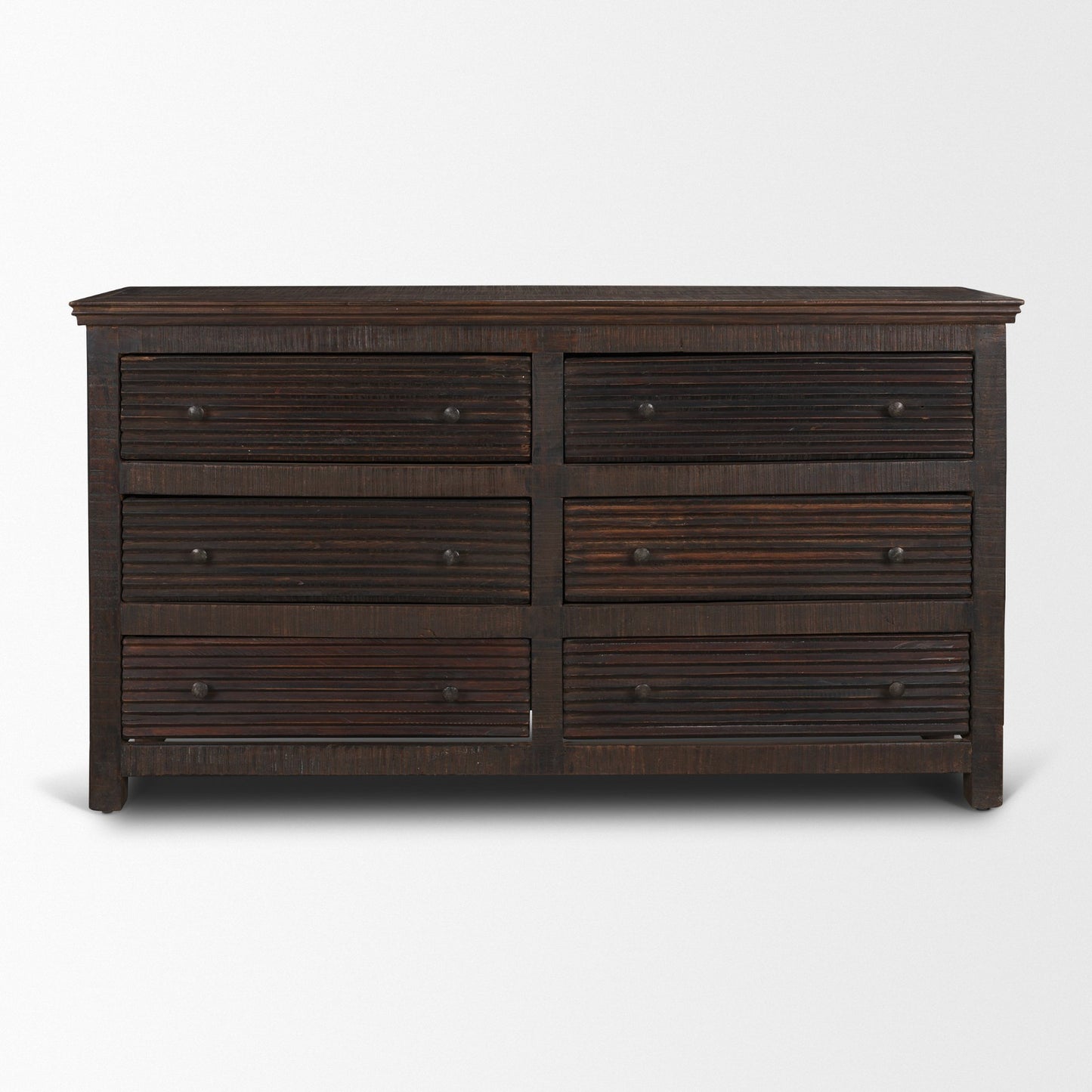 Rhett Reclaimed Wood 6 Drawer Cabinet