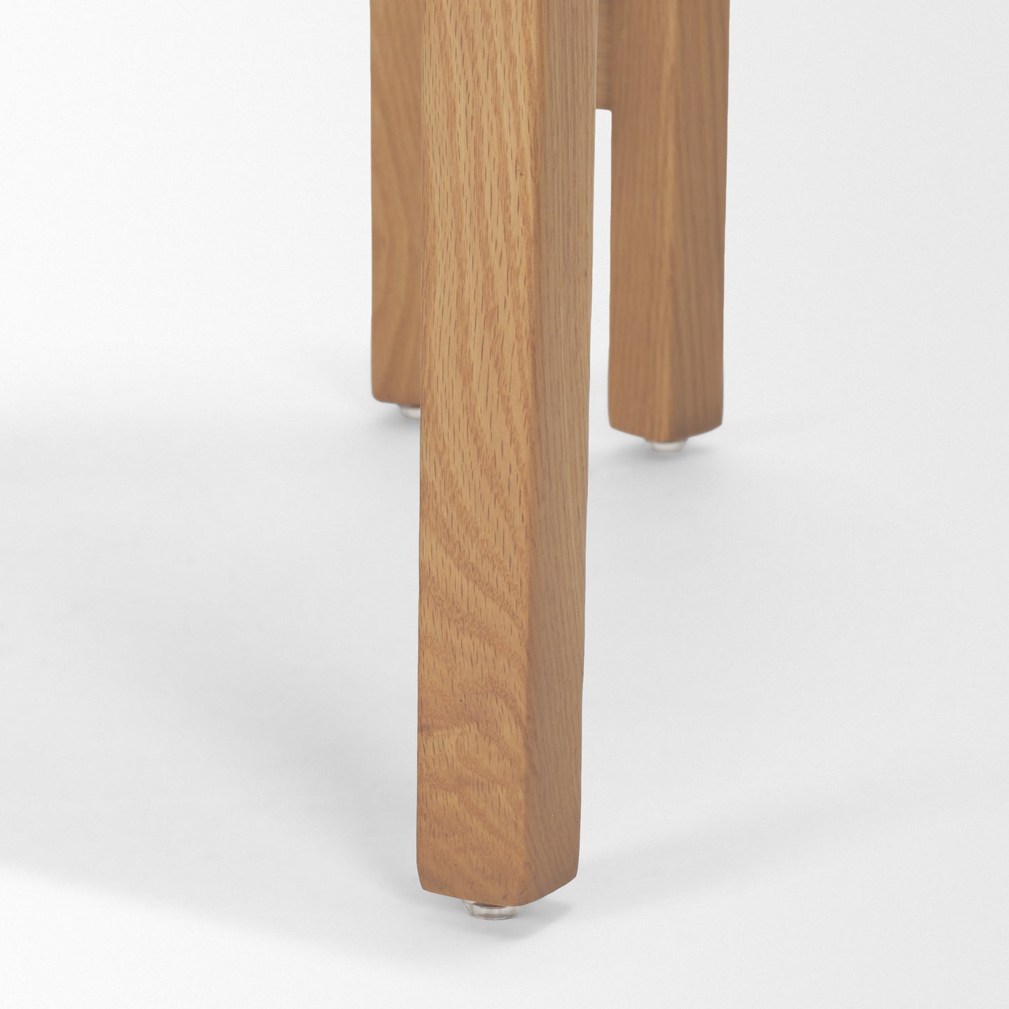 Carlisle Curved Back Cream Chenille Tripod Frame Dining Armchair