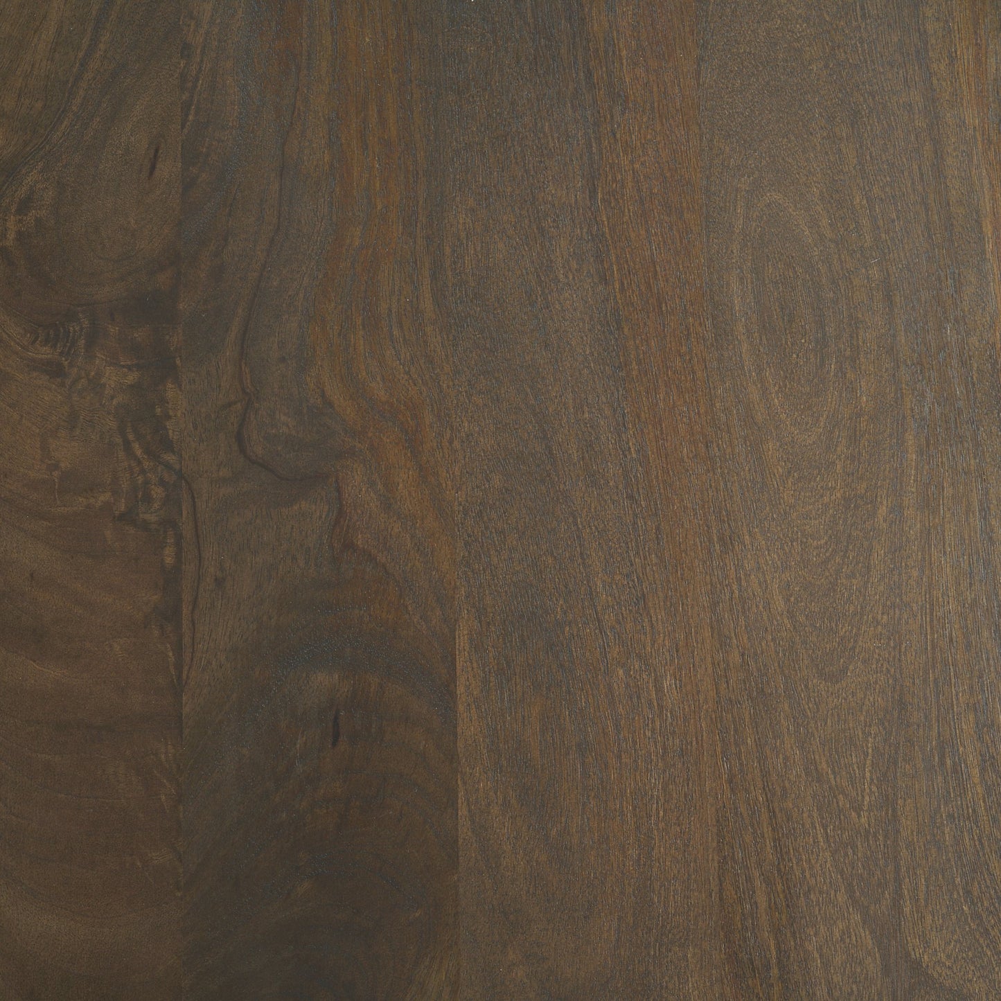 Bondi 42" Dark Brown Wood w/ Paper Rope Shelf Square Coffee Table