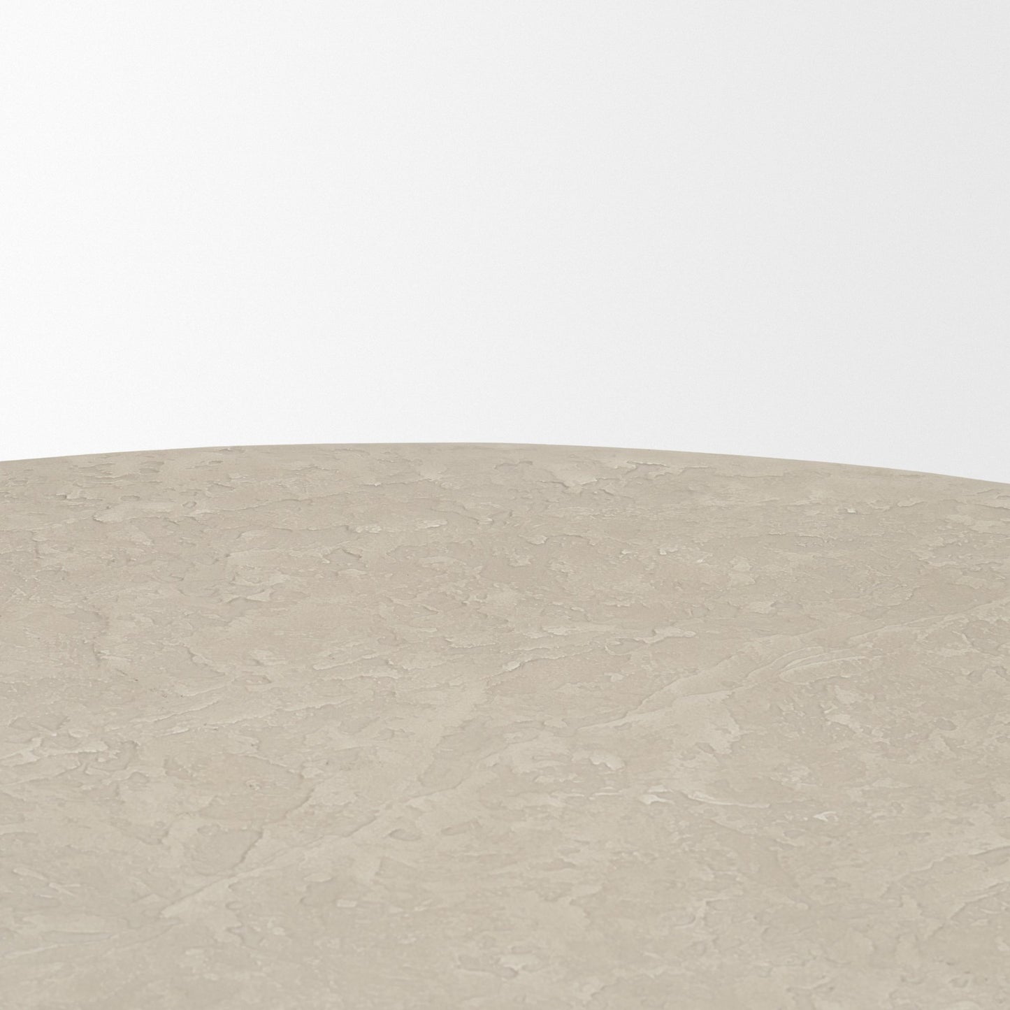 Mesa 48" Round Stone Finish Coffee Table