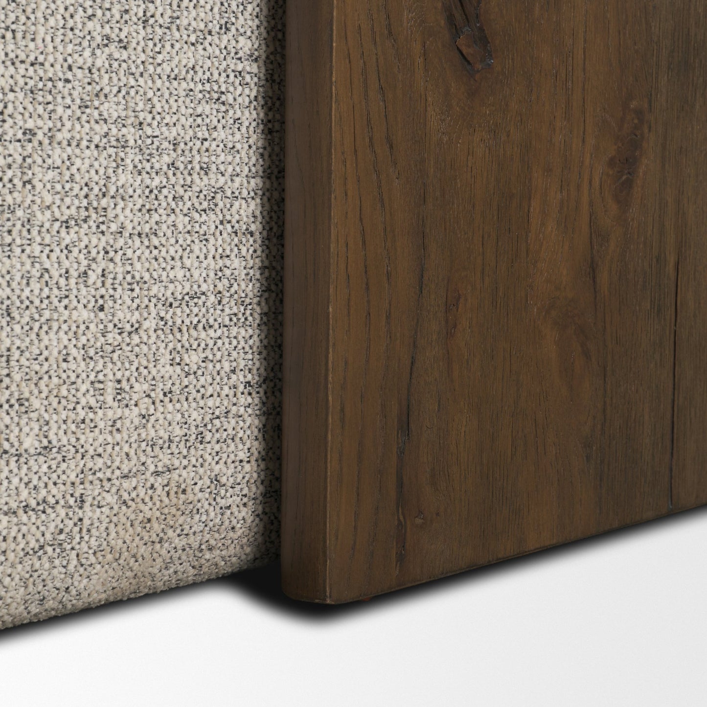 Trayden Gray Fabric w/ Brown Slider Top Coffee Table 55.0X 37.0X 46.0 (cm)