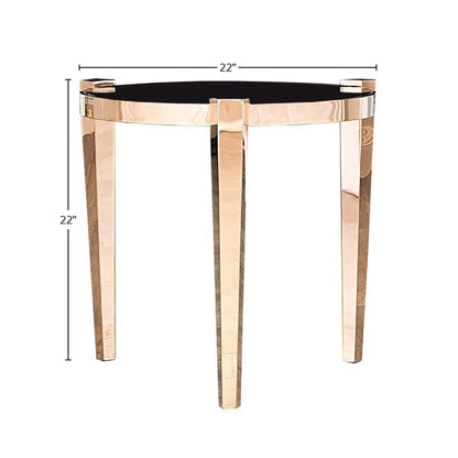 Enzo Round End Tables | Timeless Appeal