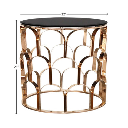 Sequenza Round End Tables | Contemporary Chic