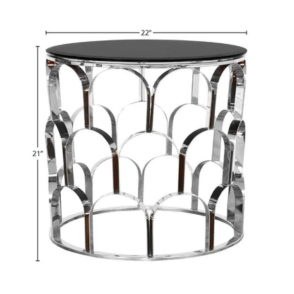 Sequenza Round End Tables | Contemporary Chic