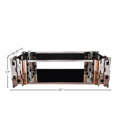 Illusion Rectangular Coffee Table for Stylish Living