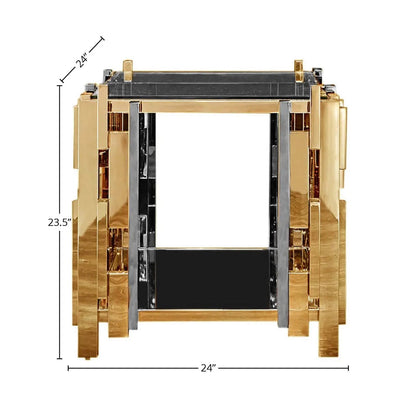 Illusion Square End Tables | Stylish Modern Design