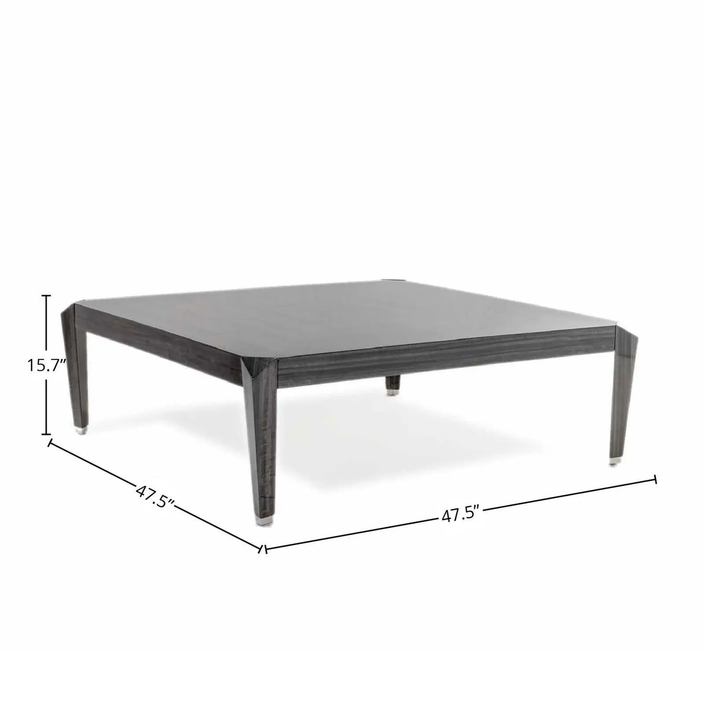 St. Tropez Elegant Square Coffee Table