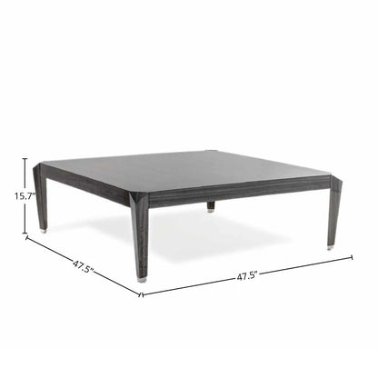 St. Tropez Elegant Square Coffee Table