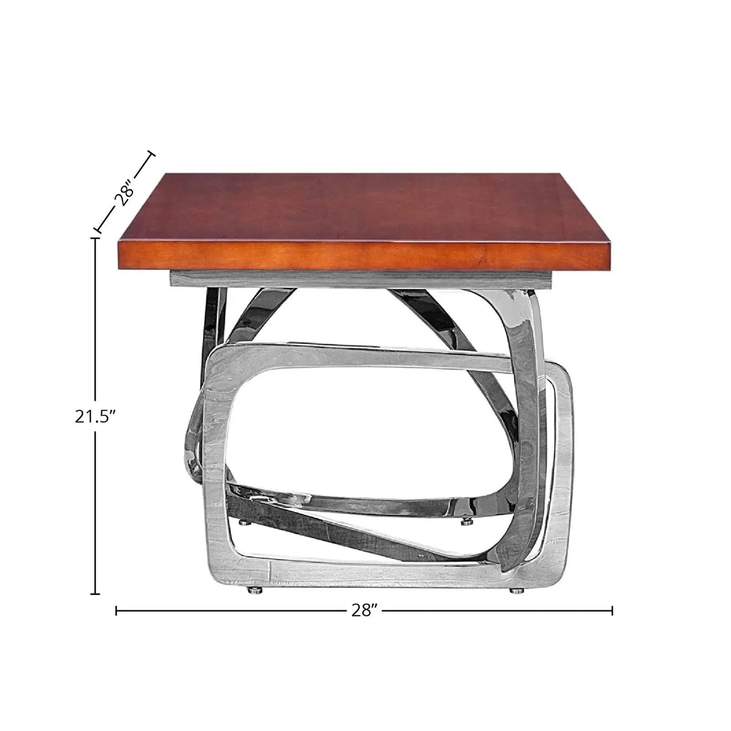 Flow Silver End Tables | Sleek and Stylish Set