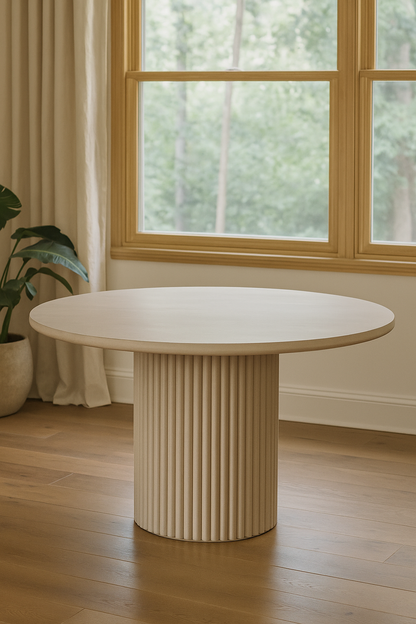 Forme 54" Round Mango Wood Dining Table