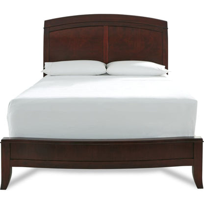 Brighton Wood Sleigh Bed in Cinnamon