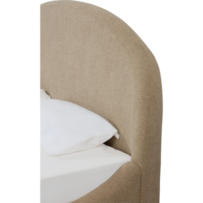 Colton Uph Bed - Sourdough