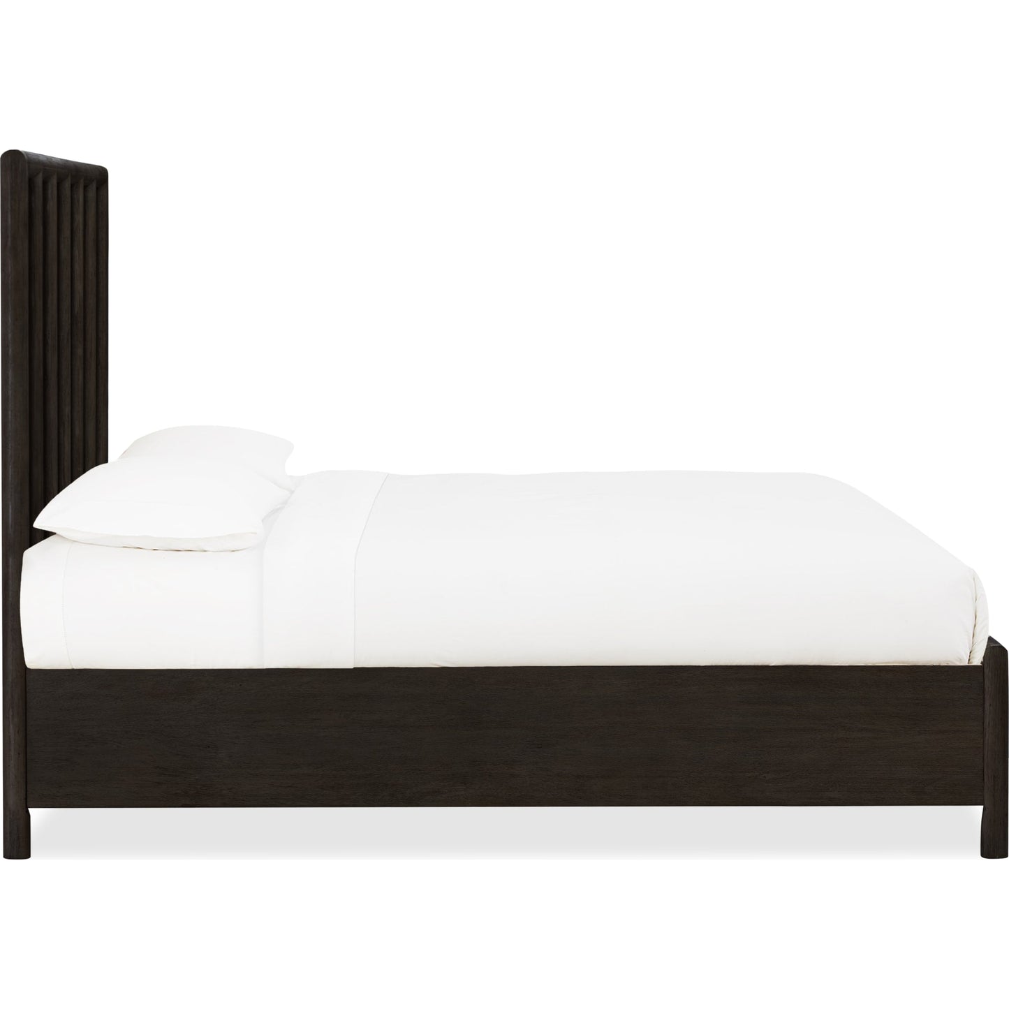 Dorsey Wooden Two Drawer Storage Bed in Basalt Grey