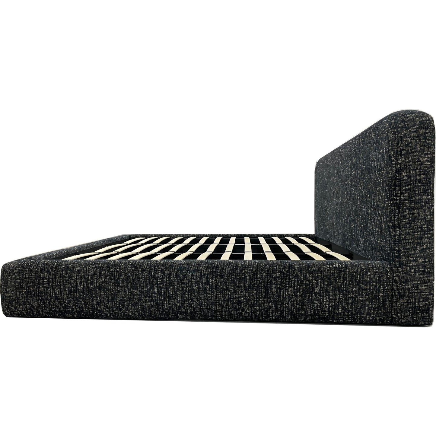 Elora Upholstered Platform Bed in Moonlight Chenille