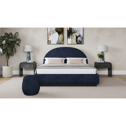 Flex Upholstered Bed in Blue Jeans Chenille (2026)