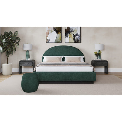 Flex Upholstered Bed in Emerald Chenille (2026)