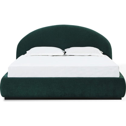 Flex Upholstered Bed in Emerald Chenille (2026)