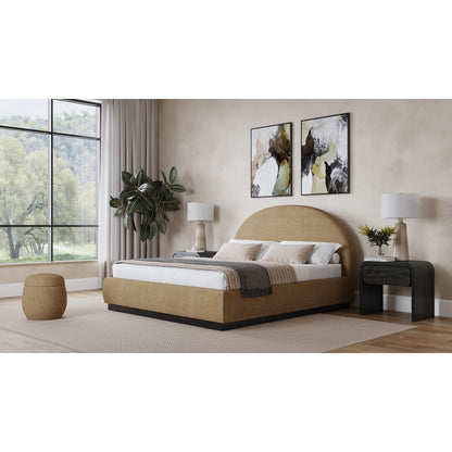Flex Upholstered Bed in Porcini Chenille (2026)