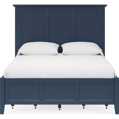Grace Four Drawer Platform Storage Bed in Blueberry