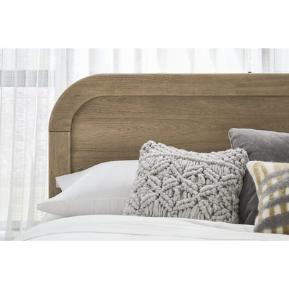 Kione Acacia Wood Platform Bed in Lioness