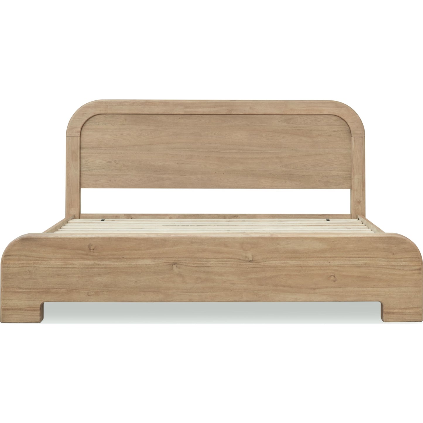 Kione Acacia Wood Platform Bed in Lioness
