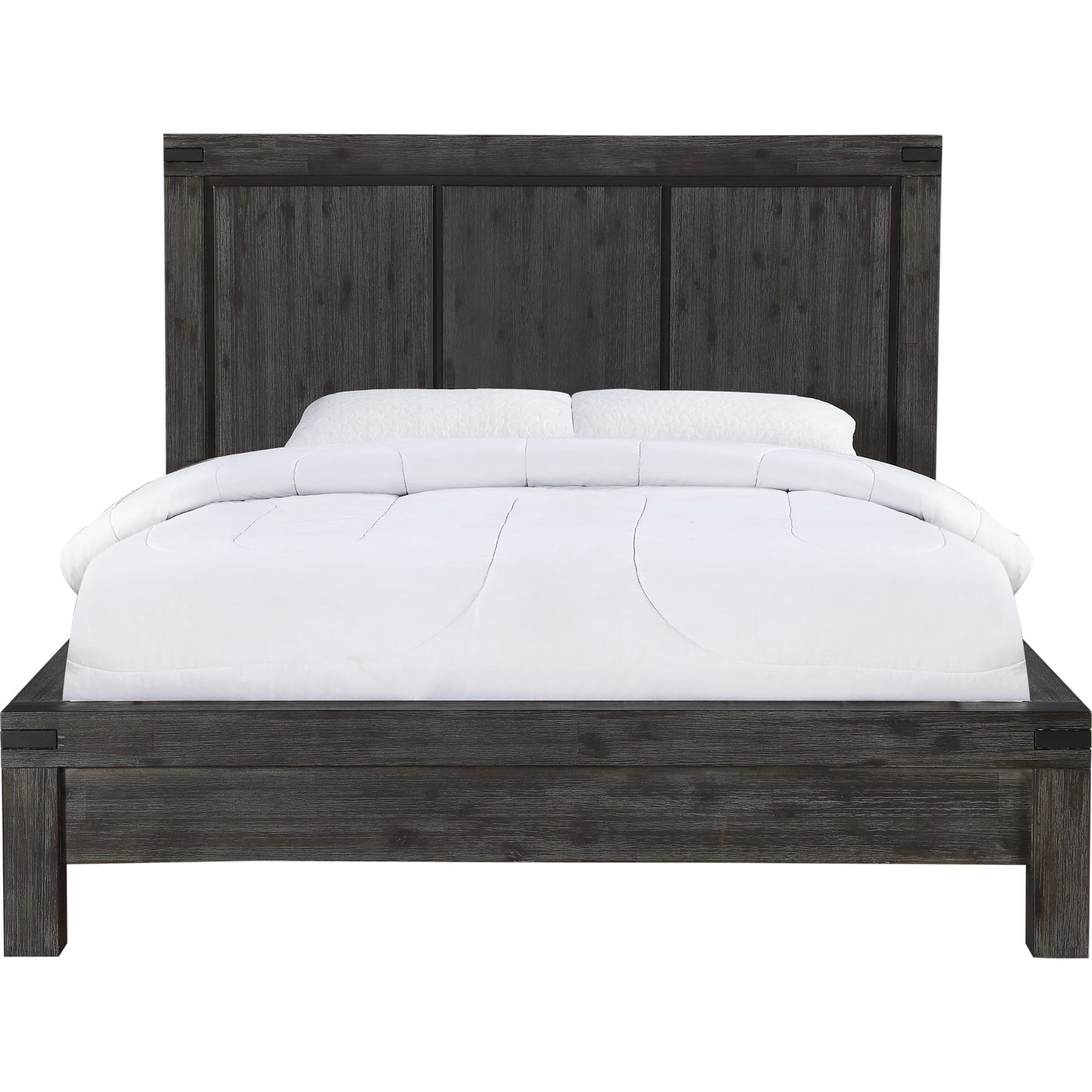 Meadow Solid Wood Platform Bed in Graphite