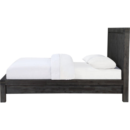 Meadow Solid Wood Platform Bed in Graphite