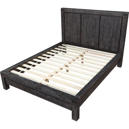 Meadow Solid Wood Platform Bed in Graphite