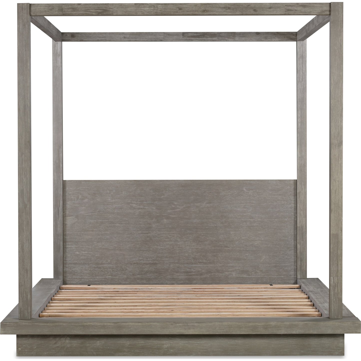 Melbourne Wood Canopy Bed in Mineral
