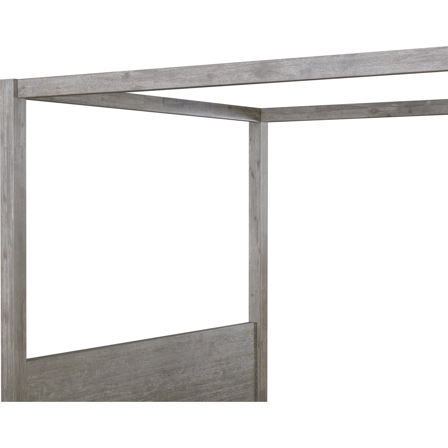 Melbourne Wood Canopy Bed in Mineral
