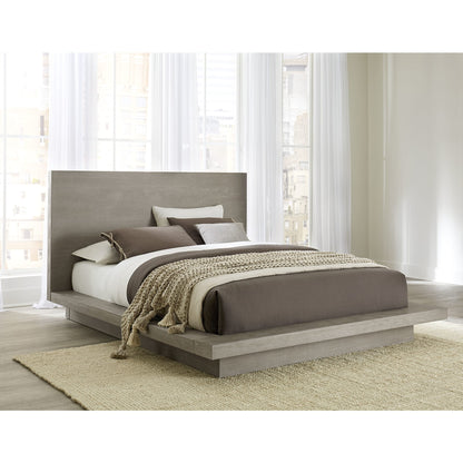 Melbourne Wood Platform Bed in Mineral