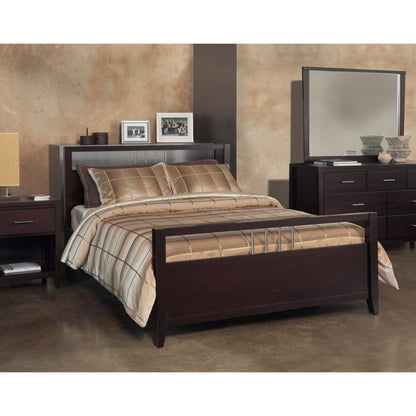 Nevis Platform Storage Bed in Espresso