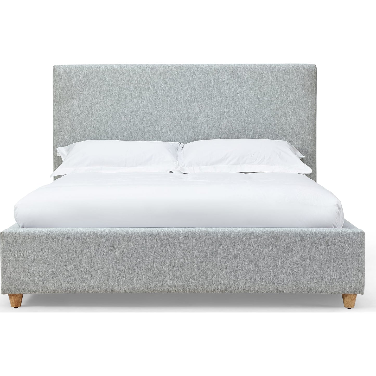 Olivia Upholstered Platform Bed in Linen (2026)