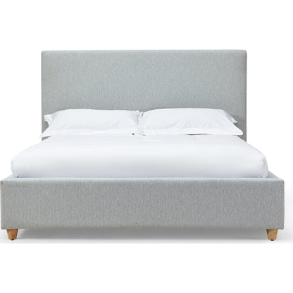 Olivia Upholstered Platform Bed in Linen (2026)