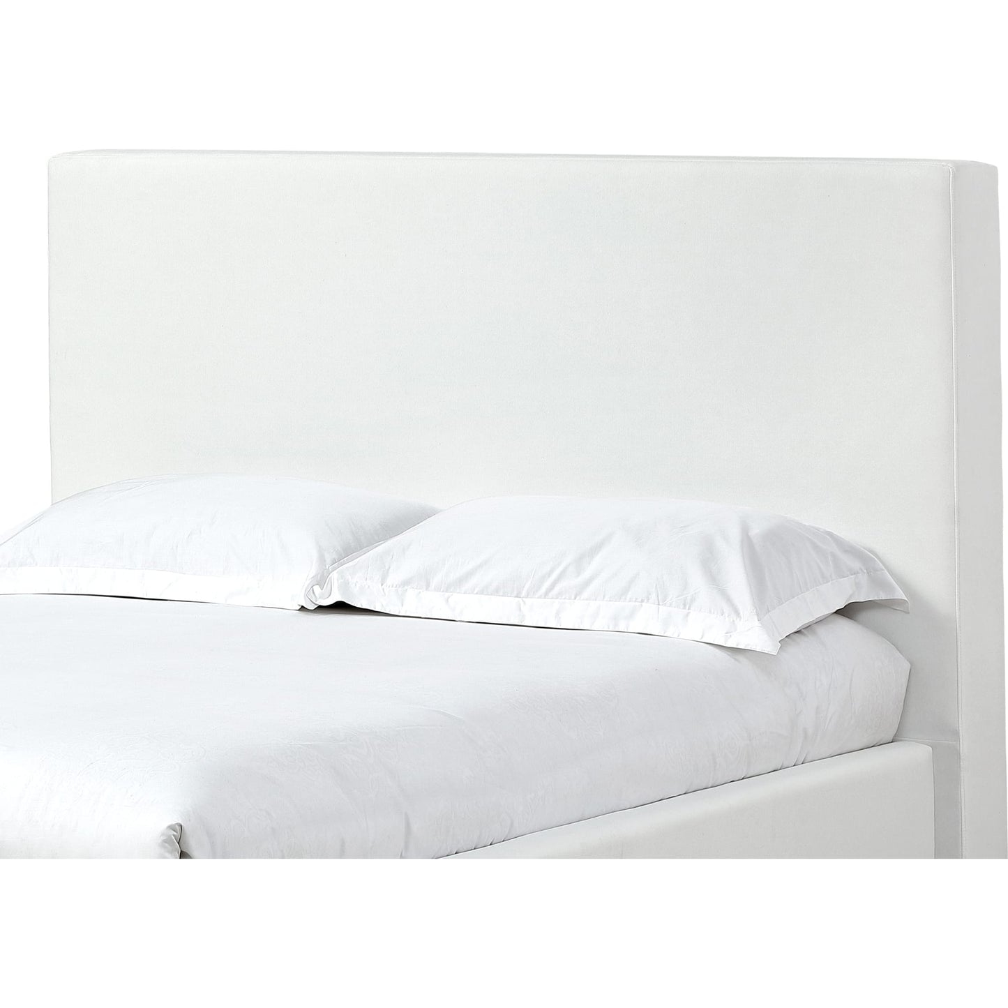 One Upholstered Footboard Storage Bed in Pearl (2026)