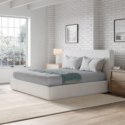 One Upholstered Platform Bed in Pearl (2026)