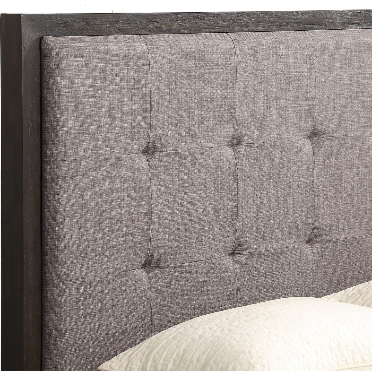 Oxford Upholstered Footboard Storage Bed in Dolphin