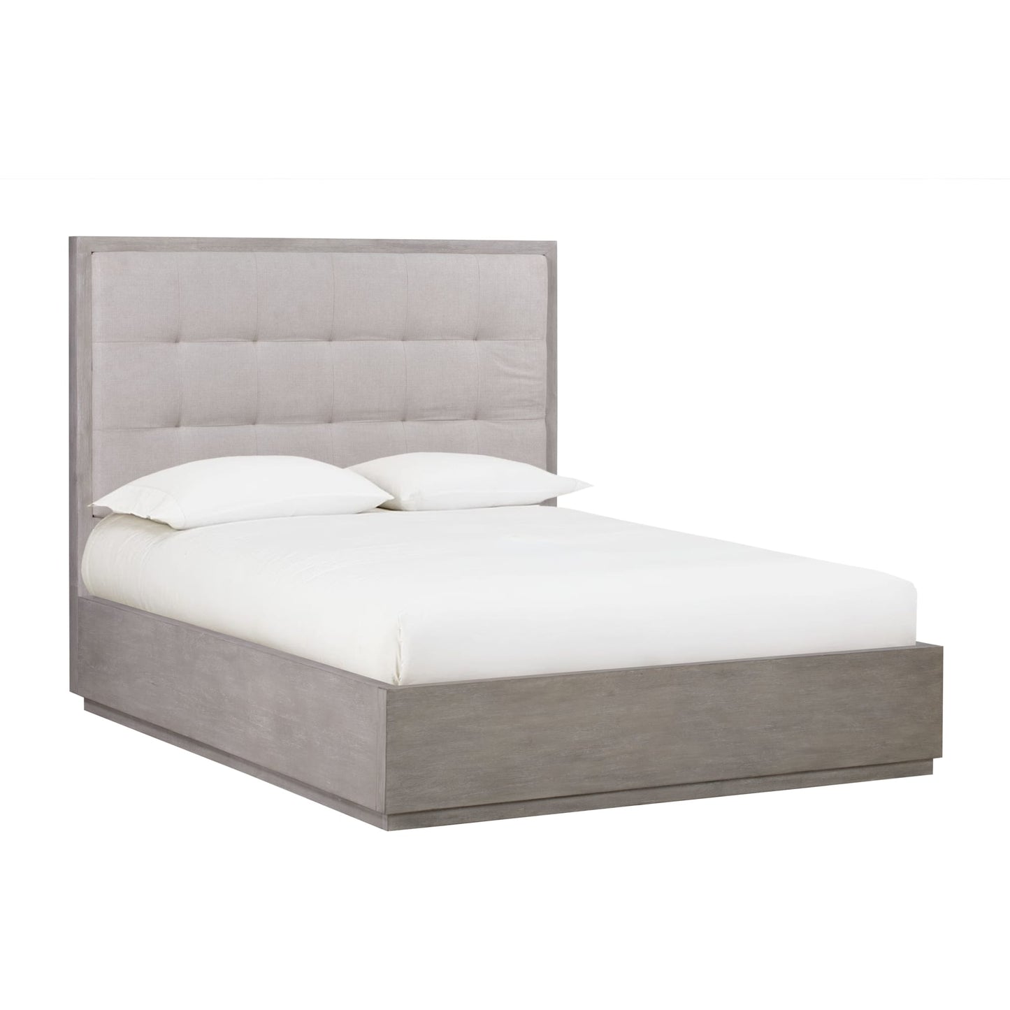 Oxford Upholstered Footboard Storage Bed in Mineral