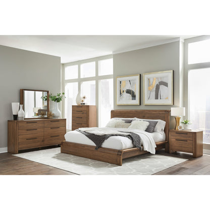 Totes Platform Bed in English Walnut