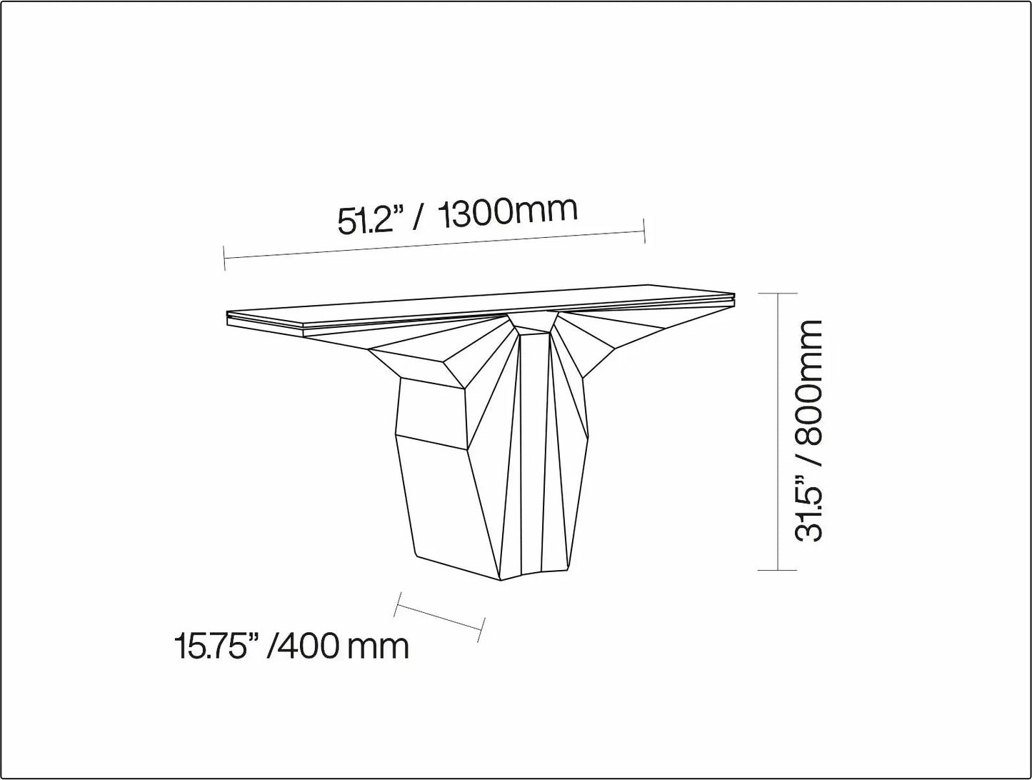 Palm Classic Console Table for Stylish Homes