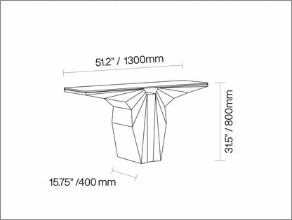 Palm Classic Console Table for Stylish Homes