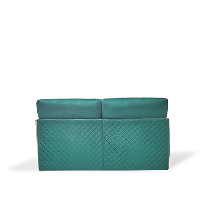 Adagio Rose Gold Luxury Sofa Set in Dark Green