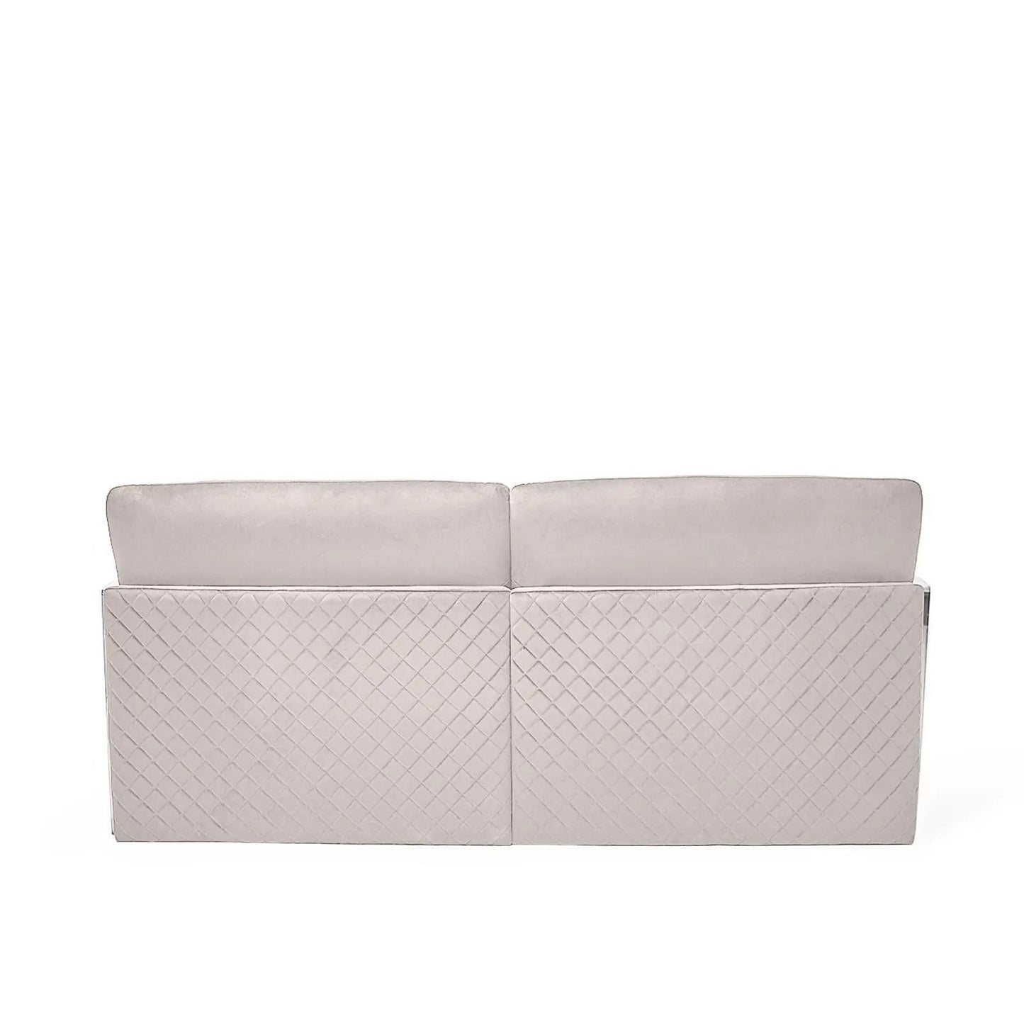 Adagio Silver Luxury Sofa Set in Beige