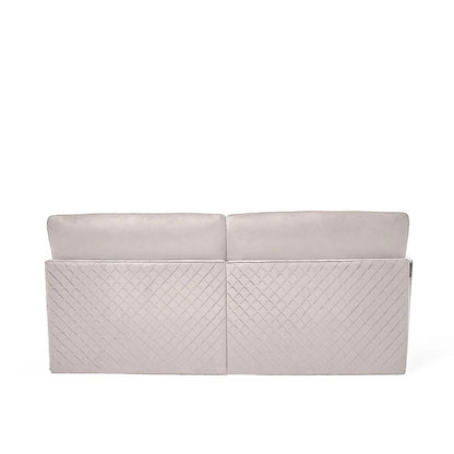 Adagio Silver Luxury Sofa Set in Beige