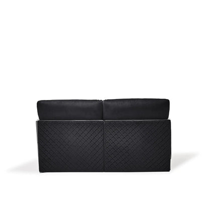 Adagio Silver Luxury Sofa Set in Black