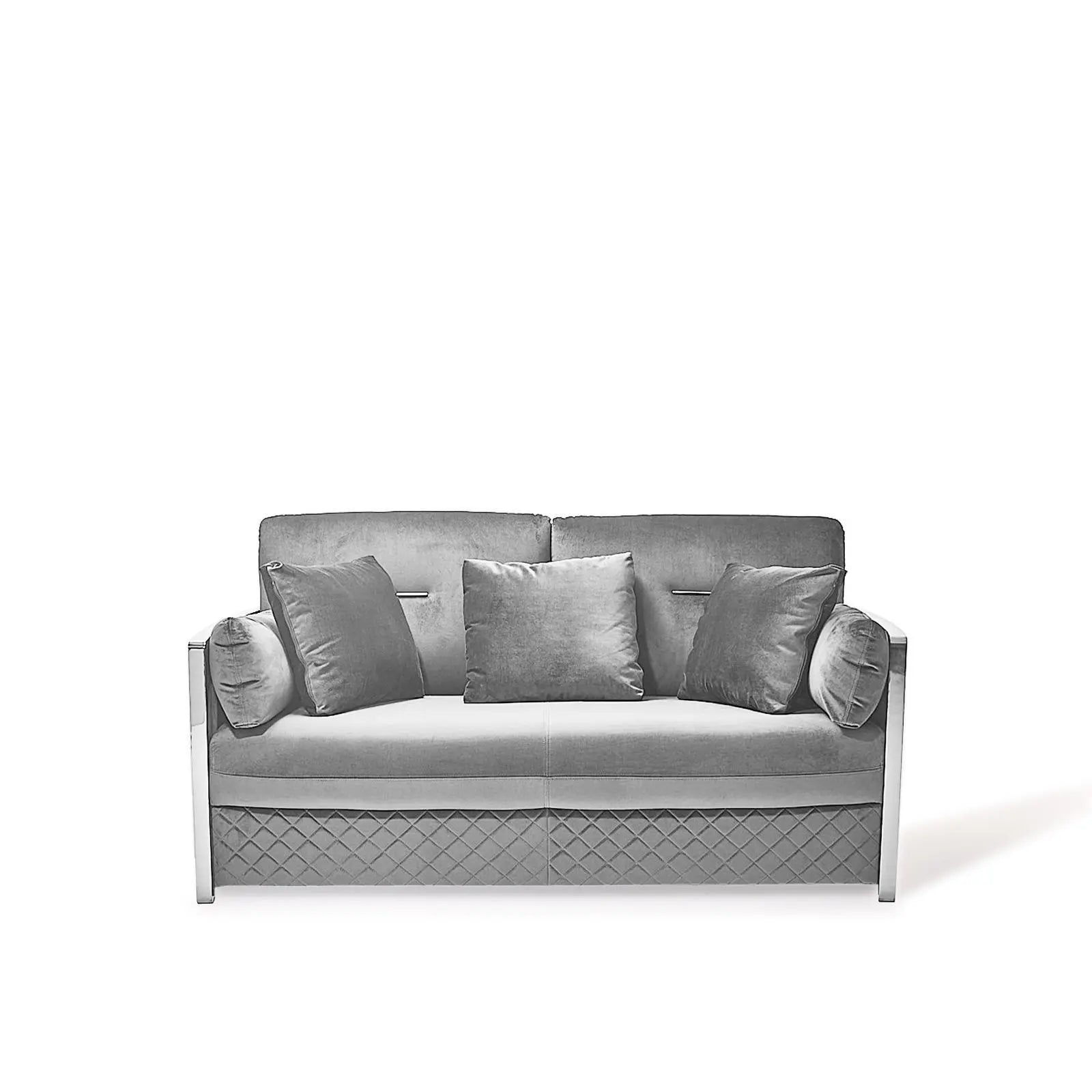 Adagio Silver Gray Modern Sofa Set